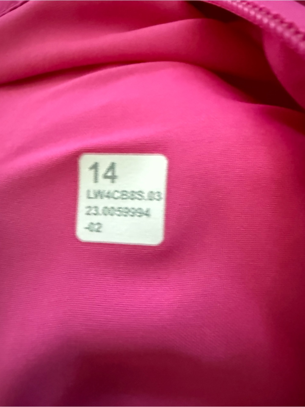 Lululemon Wunder Puff Super-Cropped Jacket Sonic Pink Size 14 - Picture 9 of 10